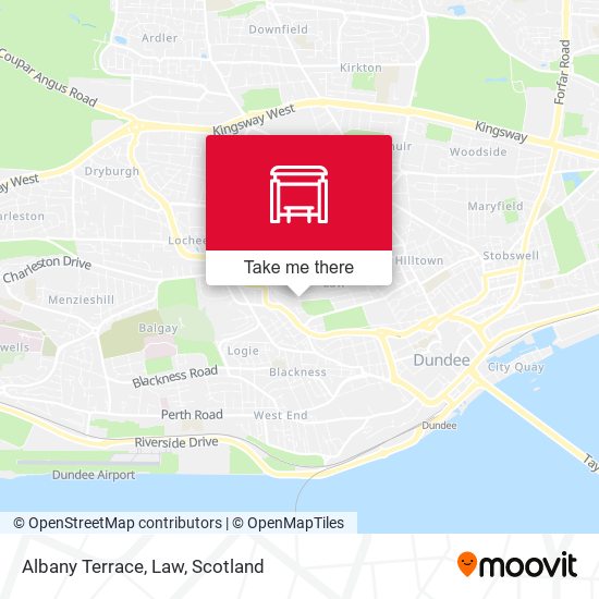 Albany Terrace, Law map