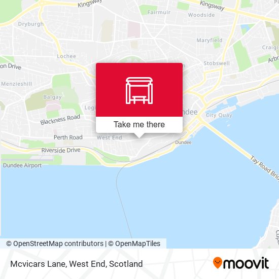Mcvicars Lane, West End map
