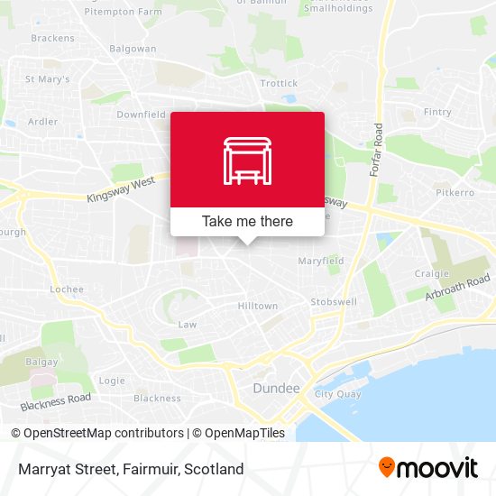 Marryat Street, Fairmuir map