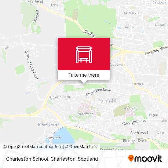 Charleston School, Charleston map