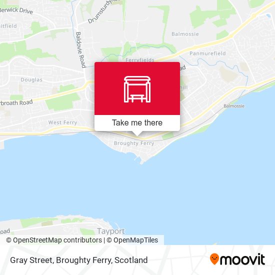 Gray Street, Broughty Ferry map