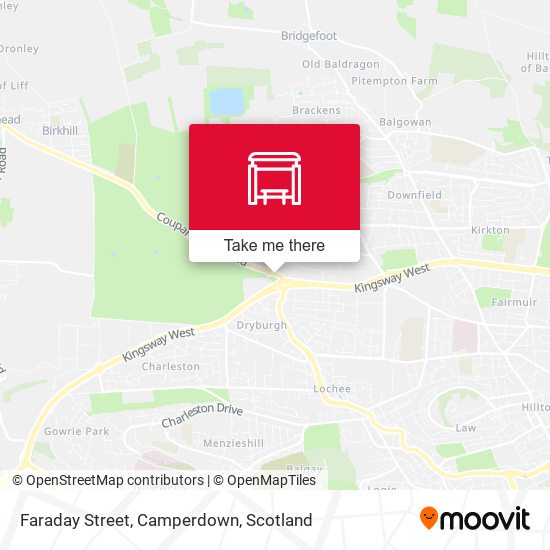 Faraday Street, Camperdown map