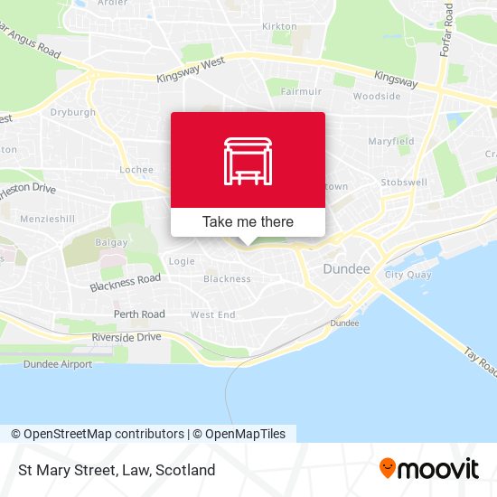 St Mary Street, Law map