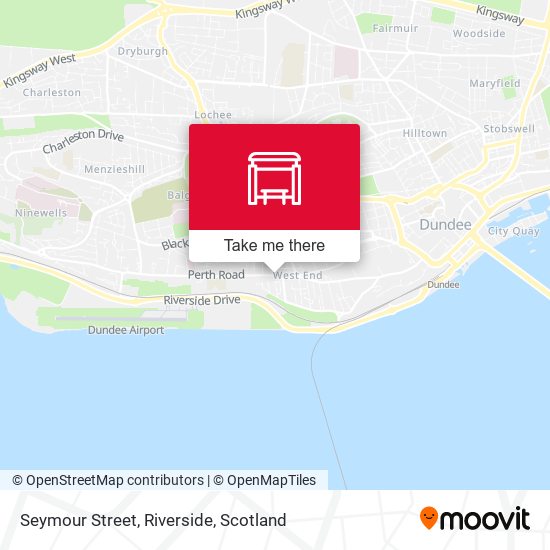 Seymour Street, Riverside map