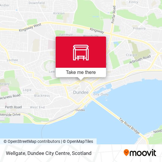 Wellgate, Dundee City Centre map
