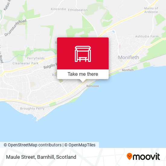 Maule Street, Barnhill map