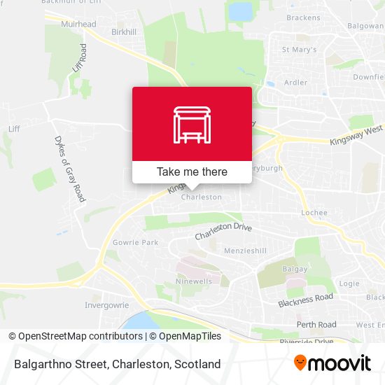 Balgarthno Street, Charleston map