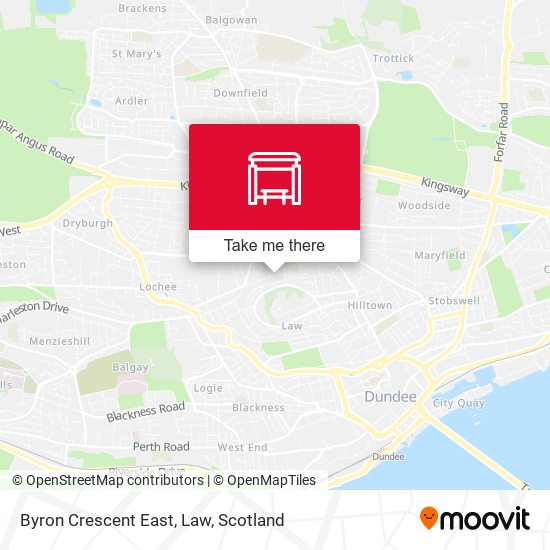 Byron Crescent East, Law map