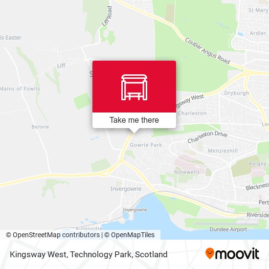 Kingsway West, Technology Park map