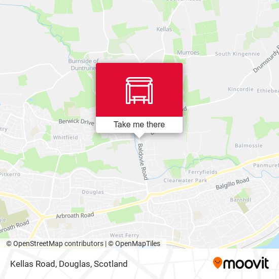 Kellas Road, Douglas map