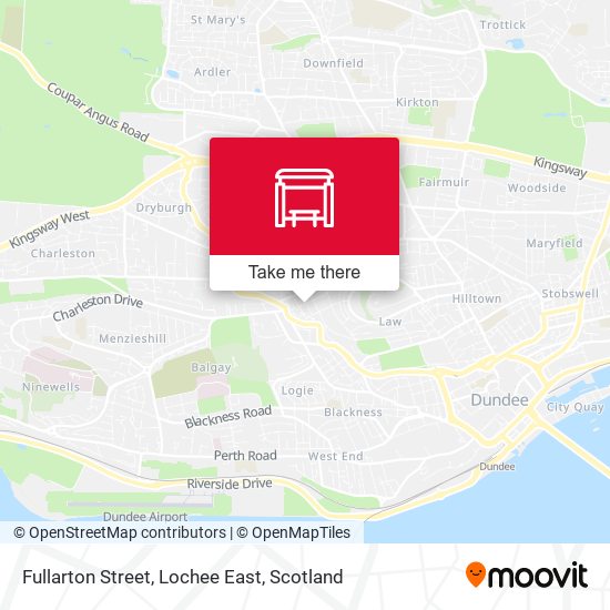Fullarton Street, Lochee East map