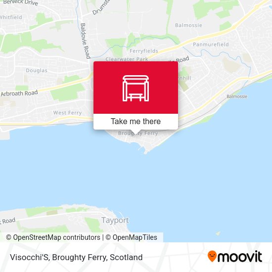 Visocchi'S, Broughty Ferry map