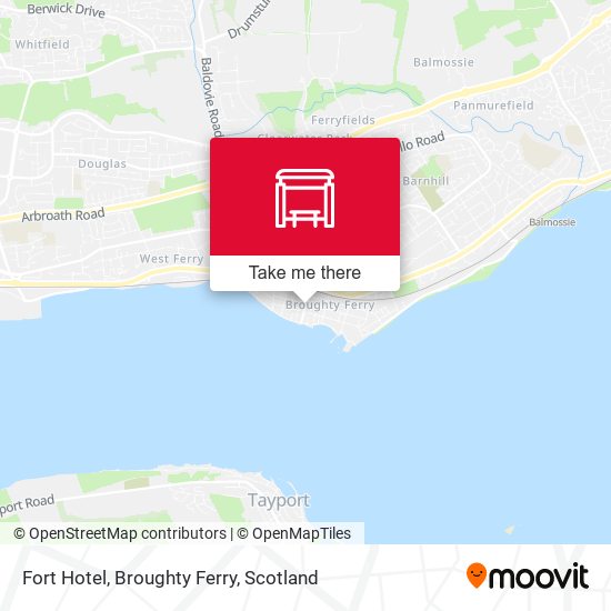 Fort Hotel, Broughty Ferry map