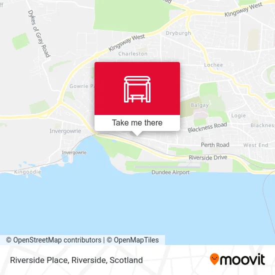 Riverside Place, Riverside map