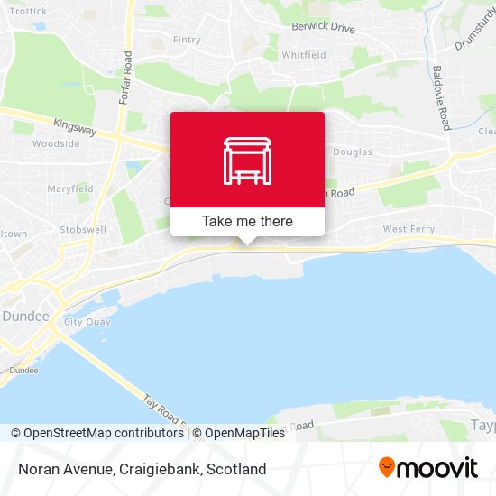Noran Avenue, Craigiebank map