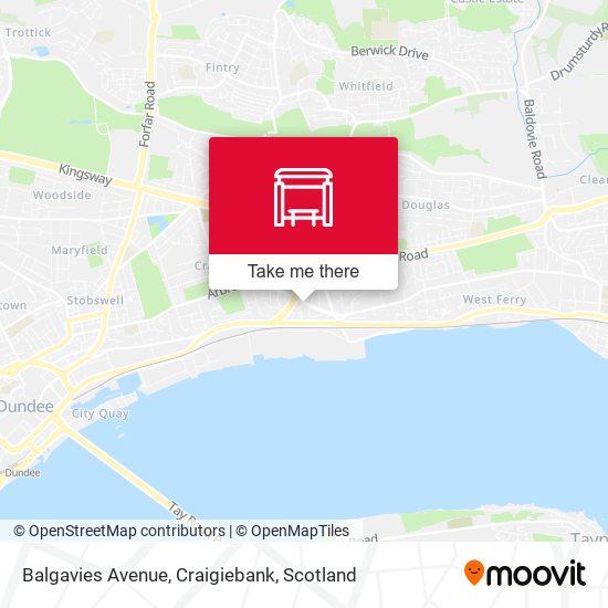 Balgavies Avenue, Craigiebank map