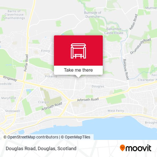 Douglas Road, Douglas map