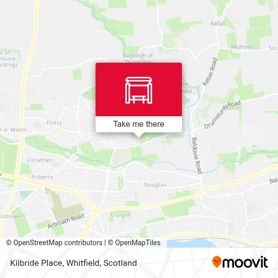 Kilbride Place, Whitfield map