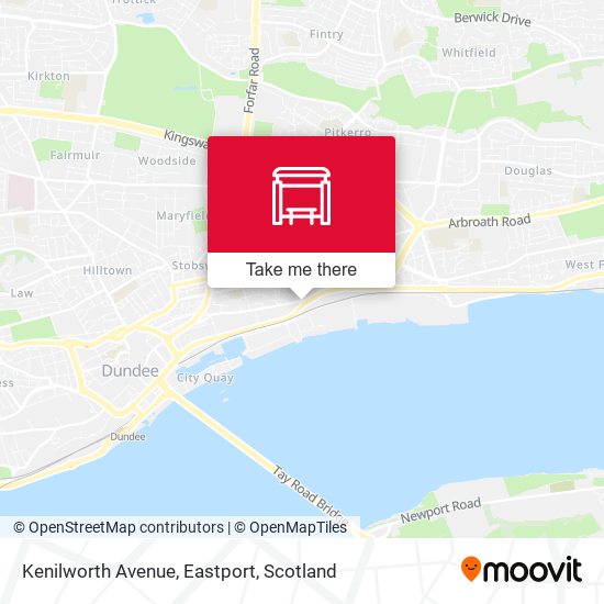 Kenilworth Avenue, Eastport map