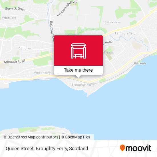 Queen Street, Broughty Ferry map