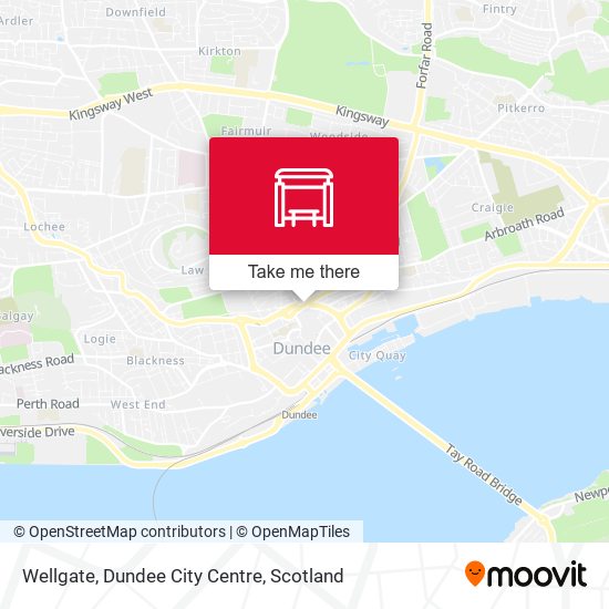 Wellgate, Dundee City Centre map