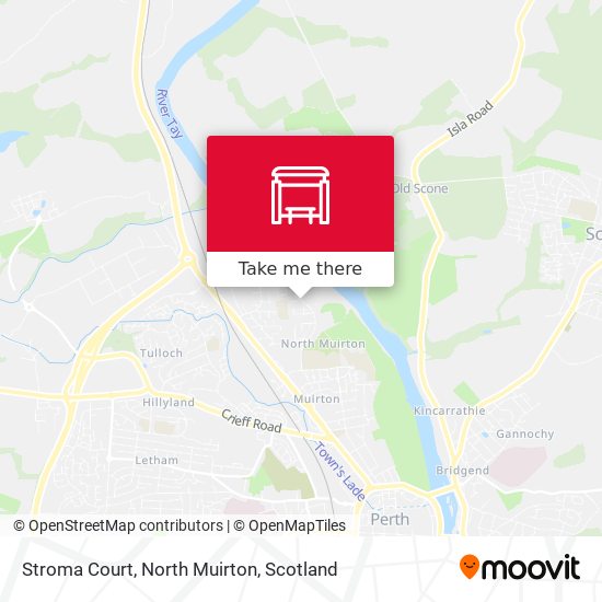 Stroma Court, North Muirton map