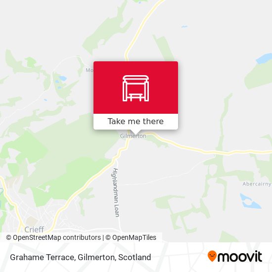 Grahame Terrace, Gilmerton map