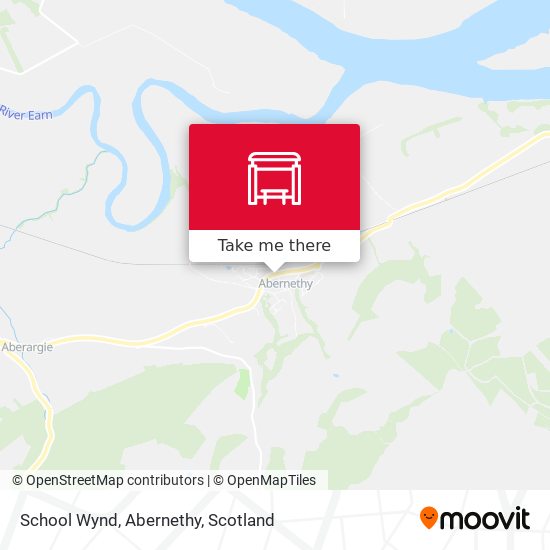 School Wynd, Abernethy map
