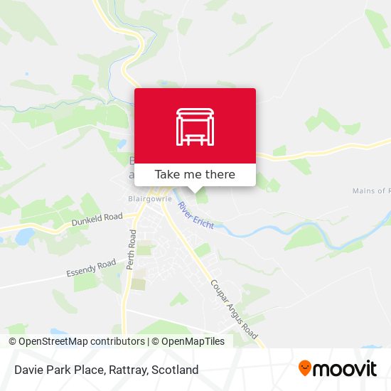 Davie Park Place, Rattray map