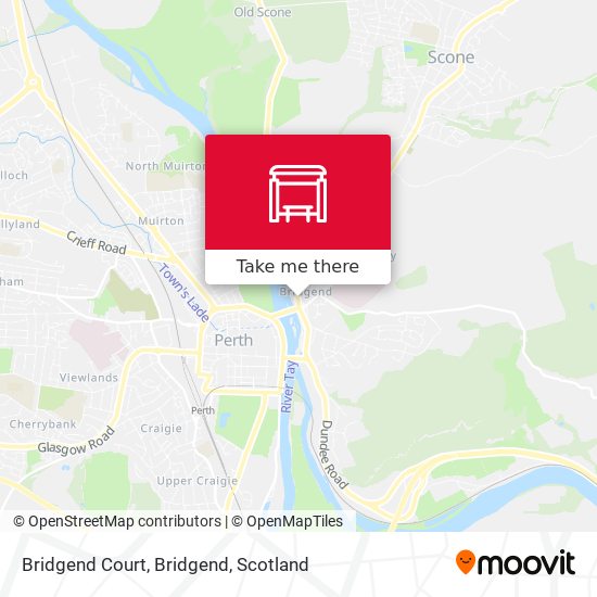 Bridgend Court, Bridgend map