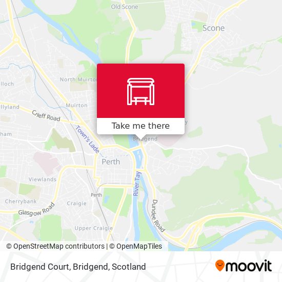 Bridgend Court, Bridgend map
