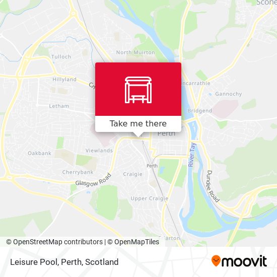 Leisure Pool, Perth map