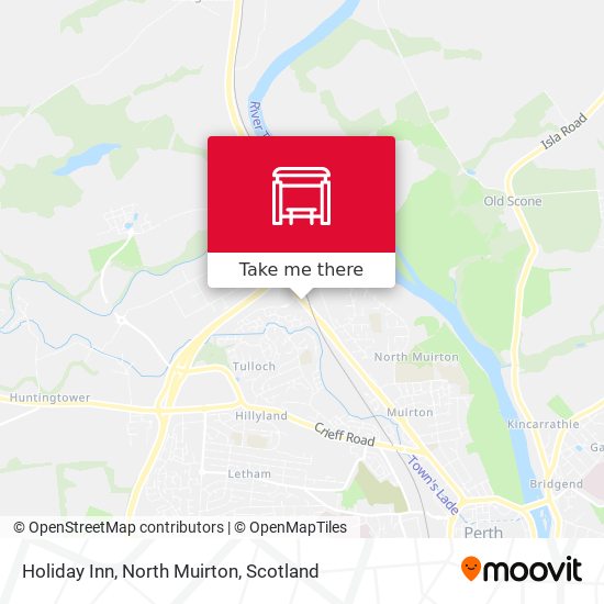 Holiday Inn, North Muirton map