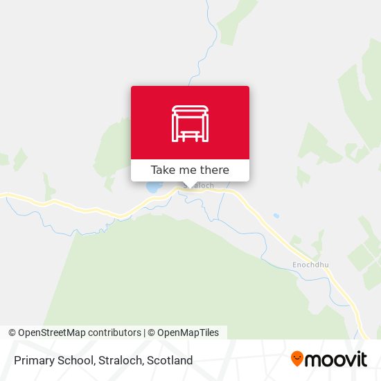 Primary School, Straloch map