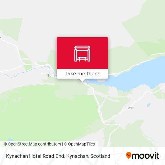 Kynachan Hotel Road End, Kynachan map
