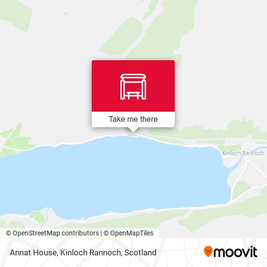 Annat House, Kinloch Rannoch map