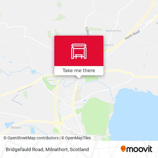 Bridgefauld Road, Milnathort map