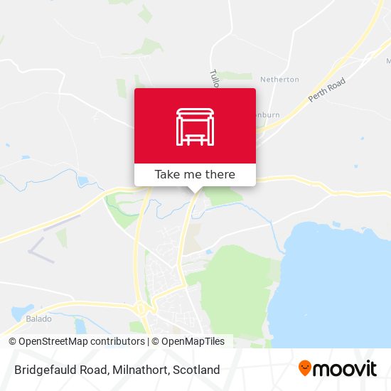Bridgefauld Road, Milnathort map