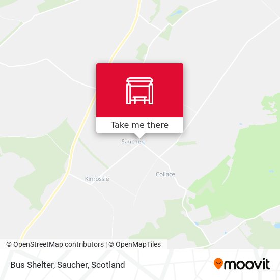 Bus Shelter, Saucher map