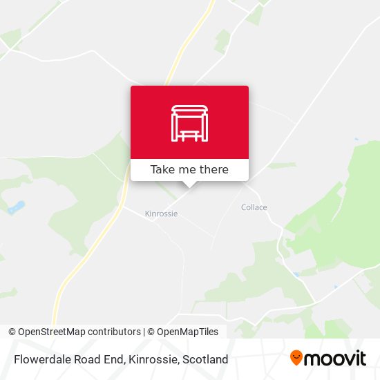 Flowerdale Road End, Kinrossie map