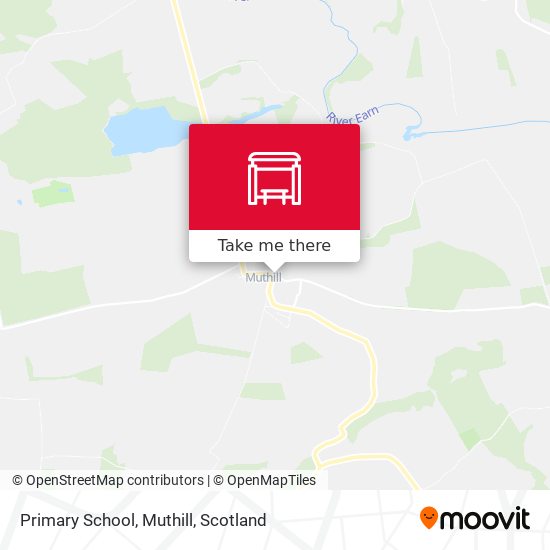 Primary School, Muthill map