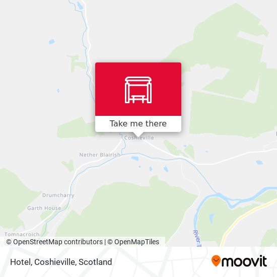 Hotel, Coshieville map