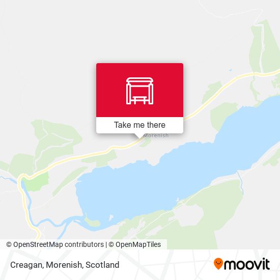 Creagan, Morenish map