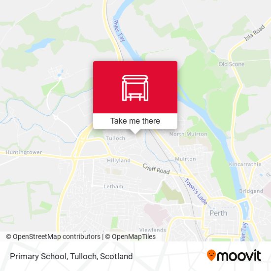 Primary School, Tulloch map