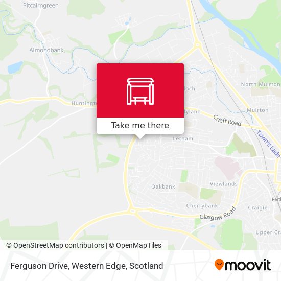 Ferguson Drive, Western Edge map