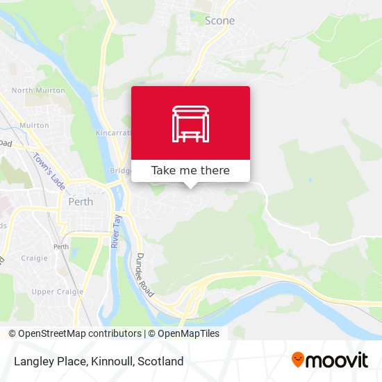 Langley Place, Kinnoull map