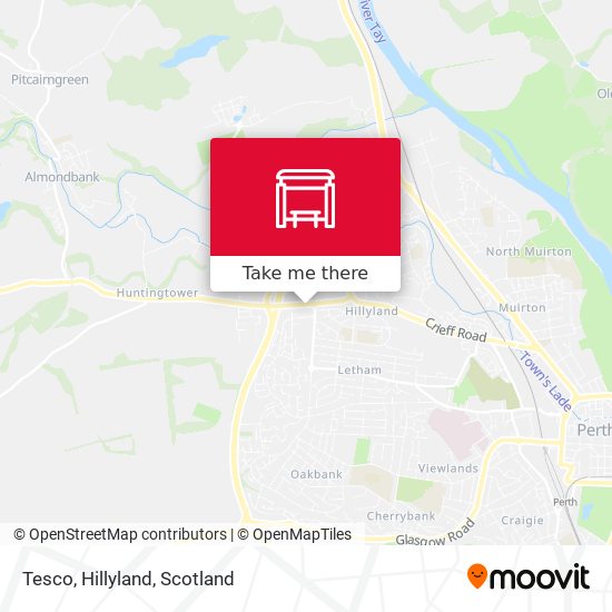 Tesco, Hillyland map