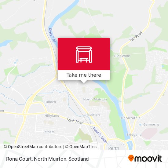 Rona Court, North Muirton map