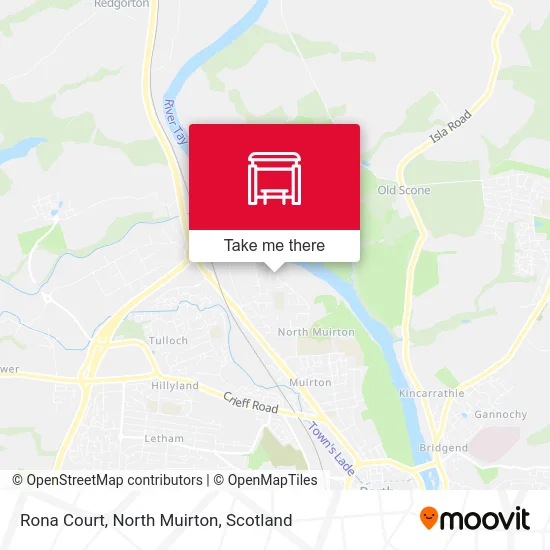 Rona Court, North Muirton map