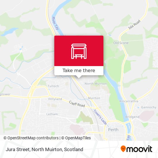 Jura Street, North Muirton map